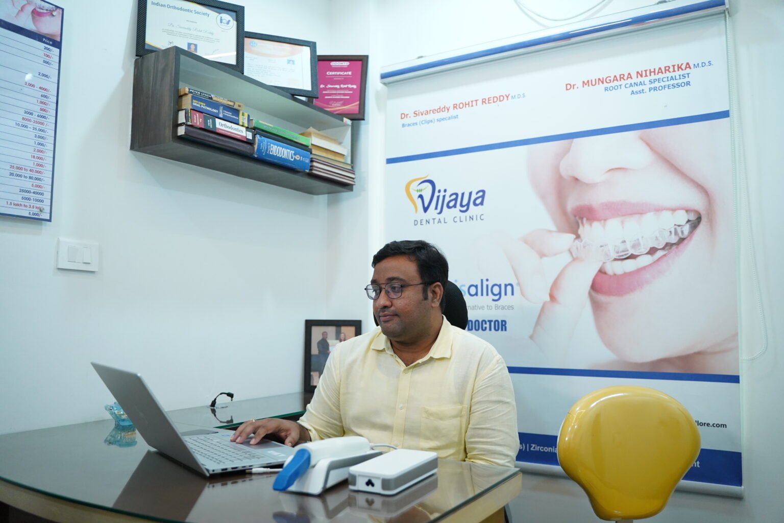 Dr.ROHIT'S VIJAYA DENTAL CLINIC NELLORE | Invisalign Braces Doctor ...